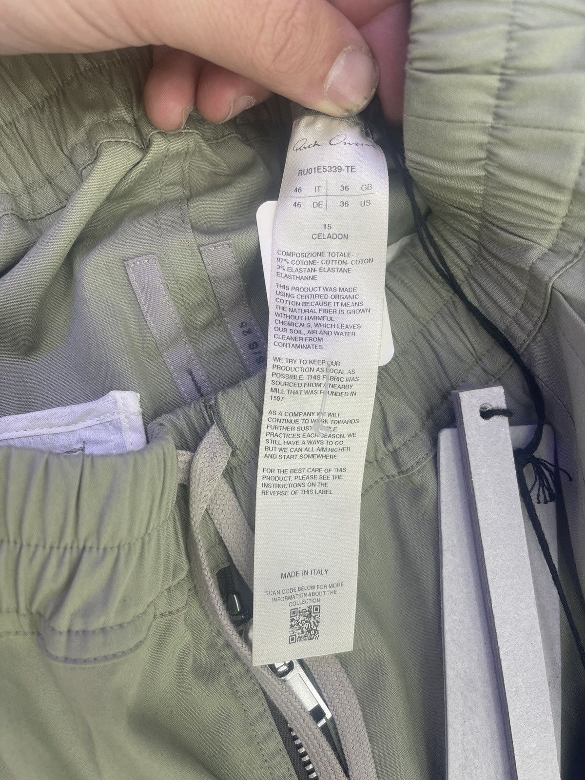 Rick Owens Rick Owens cargo pants mint Size US 28 / EU 44 - 7 Thumbnail