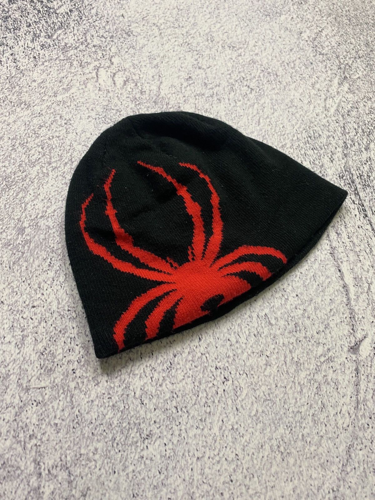 Japanese Brand × Vintage Vintage Y2K Spider Web Beanie Hat 🕸️ Size ONE SIZE - 1 Thumbnail