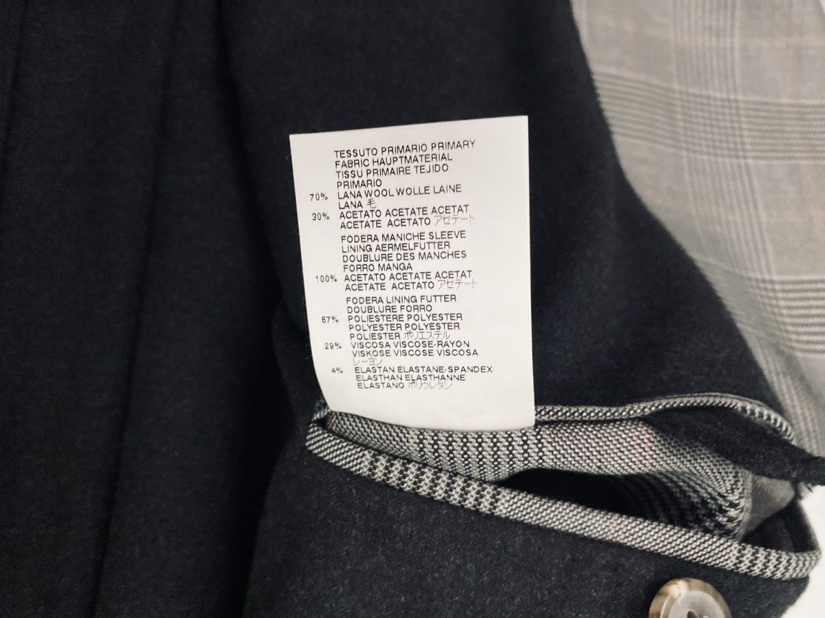 Maison Margiela MM 🇮🇹 Sharkskin Wool Detectives Pkt Overcoat 52 vintage nwt Size US L / EU 52-54 / 3 - 22 Thumbnail