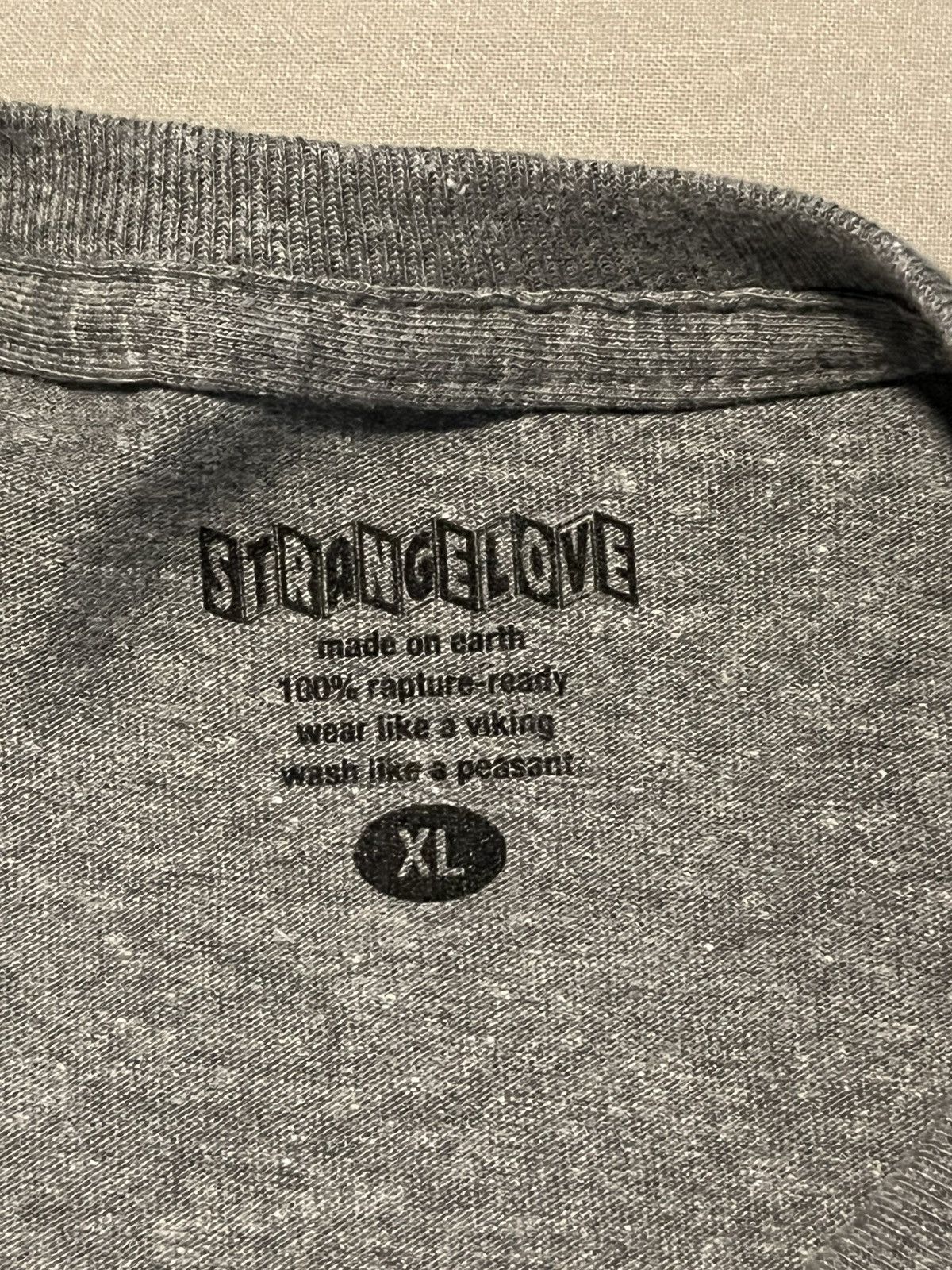 StrangeLove Skateboards Strangelove Skateboards Men’s Liberty Tee T-Shirt Rare VNDS Size US XL / EU 56 / 4 - 7 Thumbnail