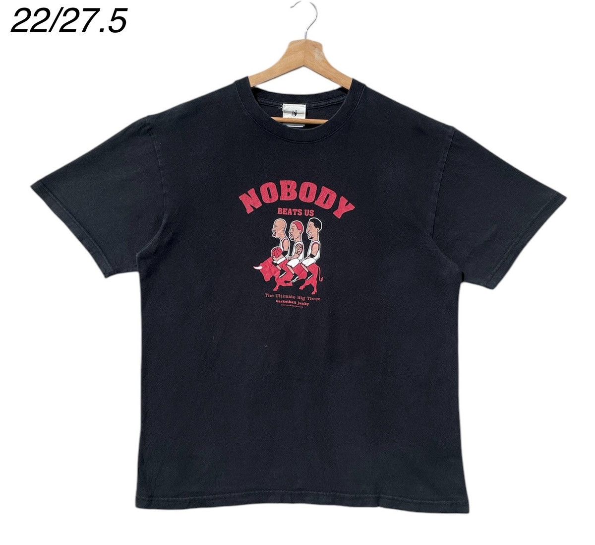 Vintage 🔥Accept Binding🔥 Vintage Black Nobody Beats Us Graphic Tee Size US XL / EU 56 / 4 - 1 Thumbnail