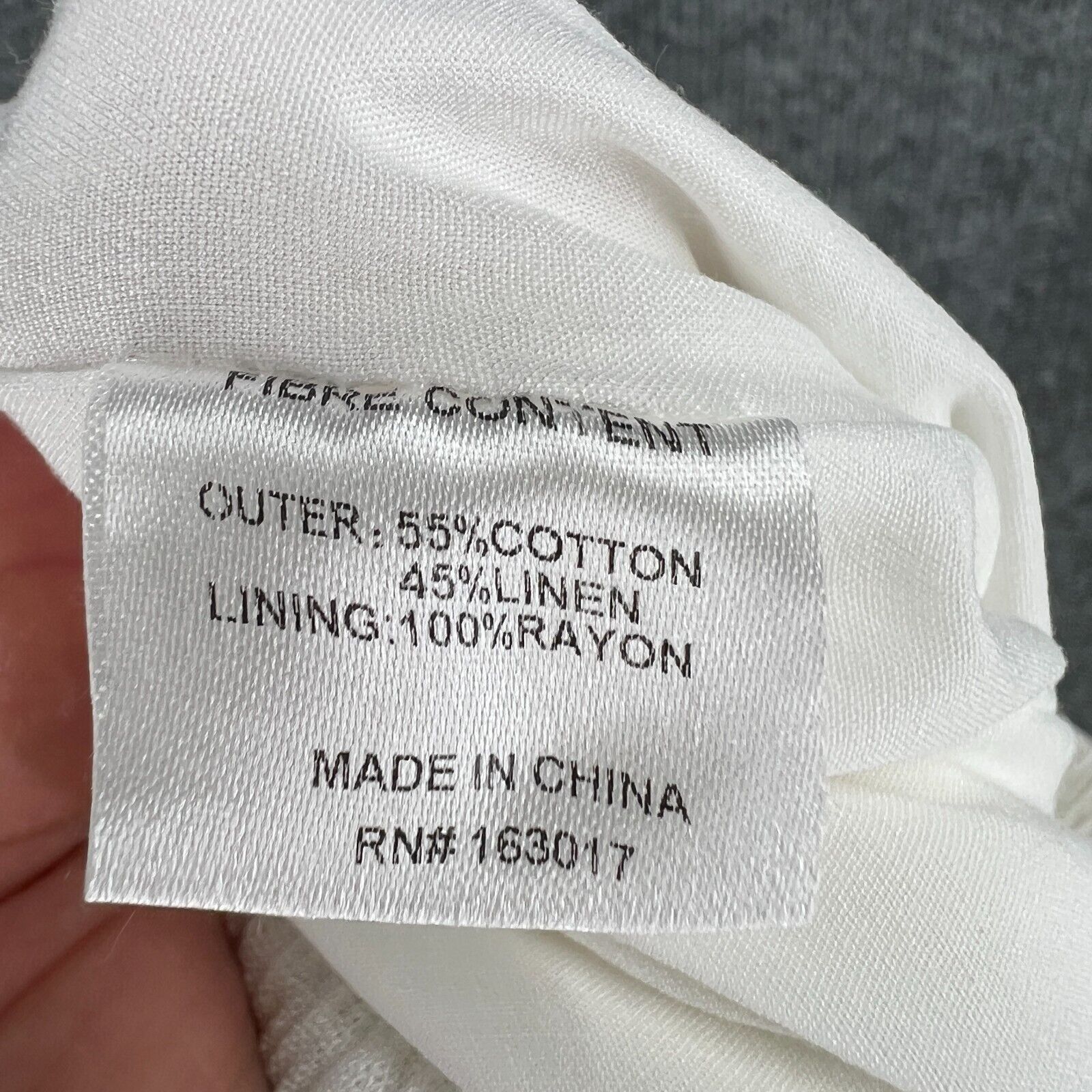 PRINCESS POLLY Princess Polly Linen Blend Wide Leg Pull On Pants White Sz 4 Size 27" / US 4 / IT 40 - 12 Thumbnail