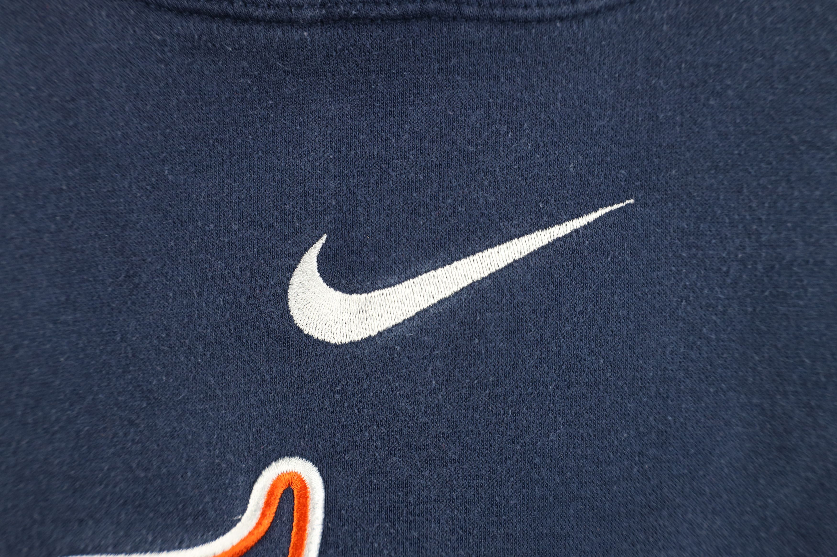 Nike Vintage Nike Swoosh Detroit Tigers Baseball Hoodie Blue Size US M / EU 48-50 / 2 - 5 Thumbnail