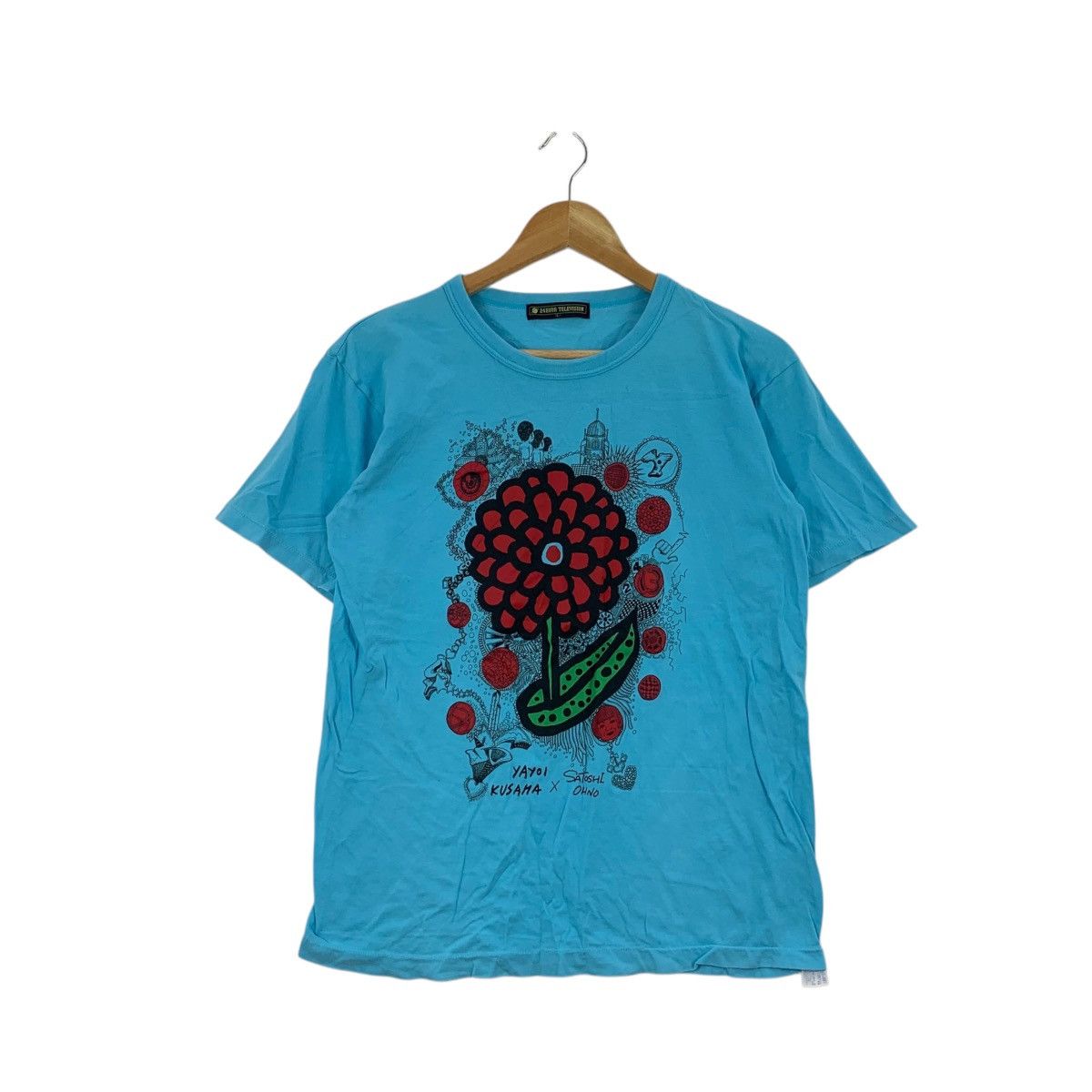 Other 24 HOUR TELEVISION x ARASHI OHNO SATOSHI Artist Tee Shirt Size L / US 10 / IT 46 - 1 Thumbnail