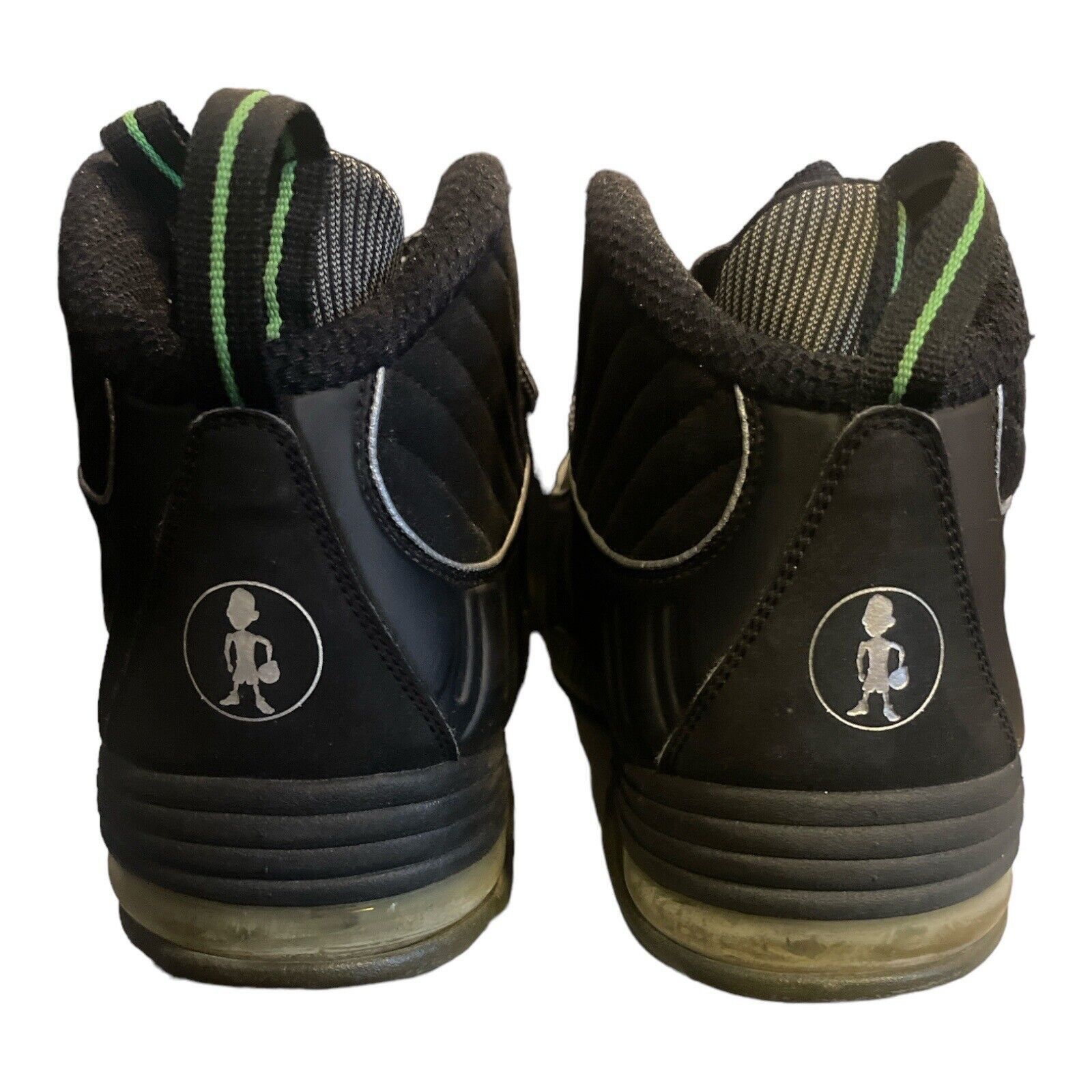 Nike Nike 1/2 Cent Black Green Metallic Silver Size 11.5. 344646 Size US 11.5 / EU 44-45 - 2 Thumbnail