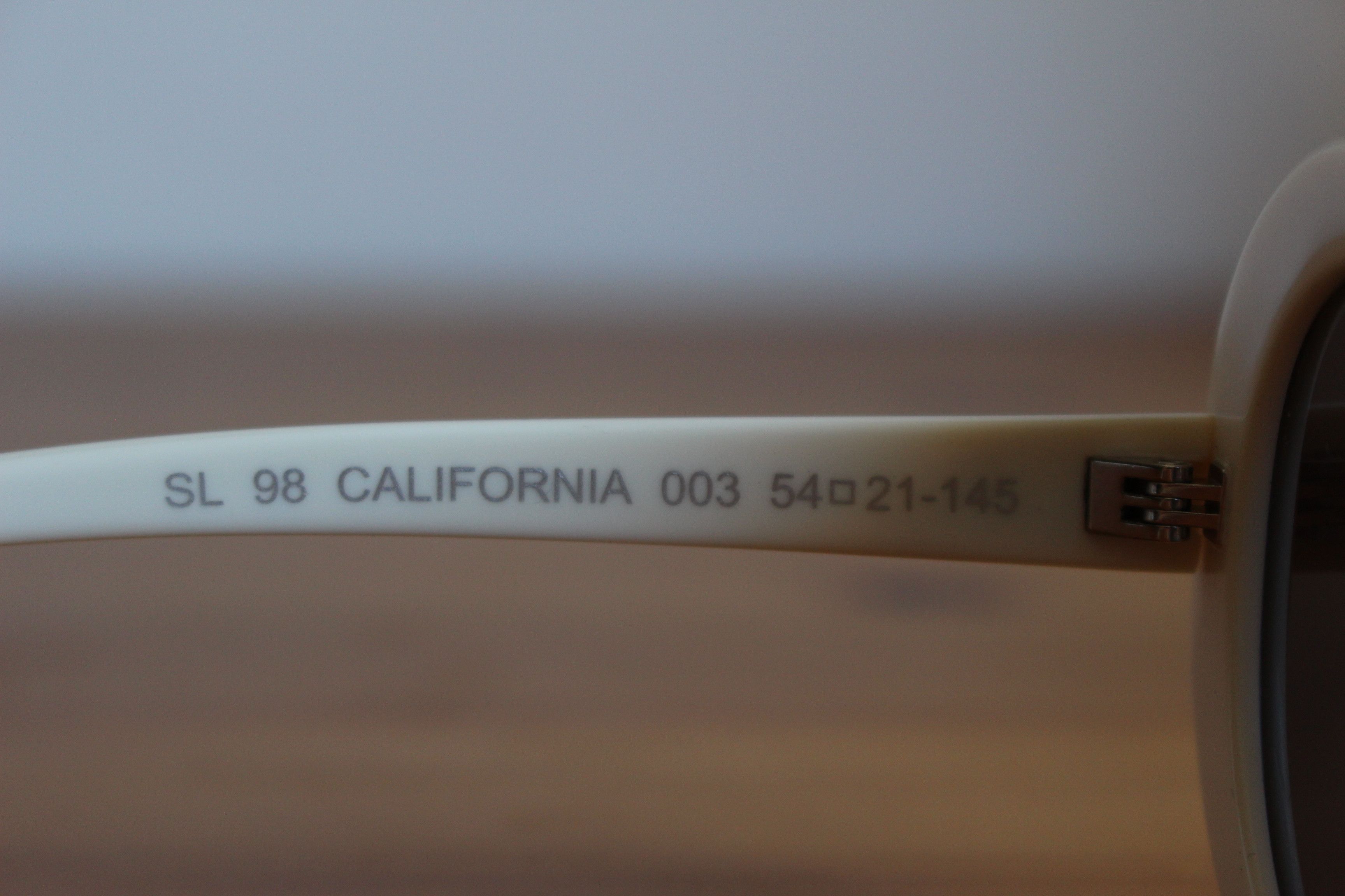 Saint Laurent Paris FREE SHIPPING! - Hedi Slimane California SL 98 Sunglasses Size ONE SIZE - 13 Thumbnail