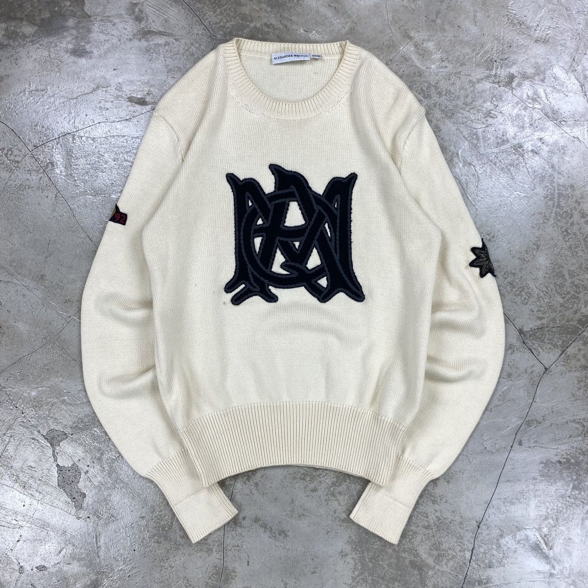 Alexander McQueen Embroidered Knitted Sweater Size US XS / EU 42 / 0 - 1 Thumbnail