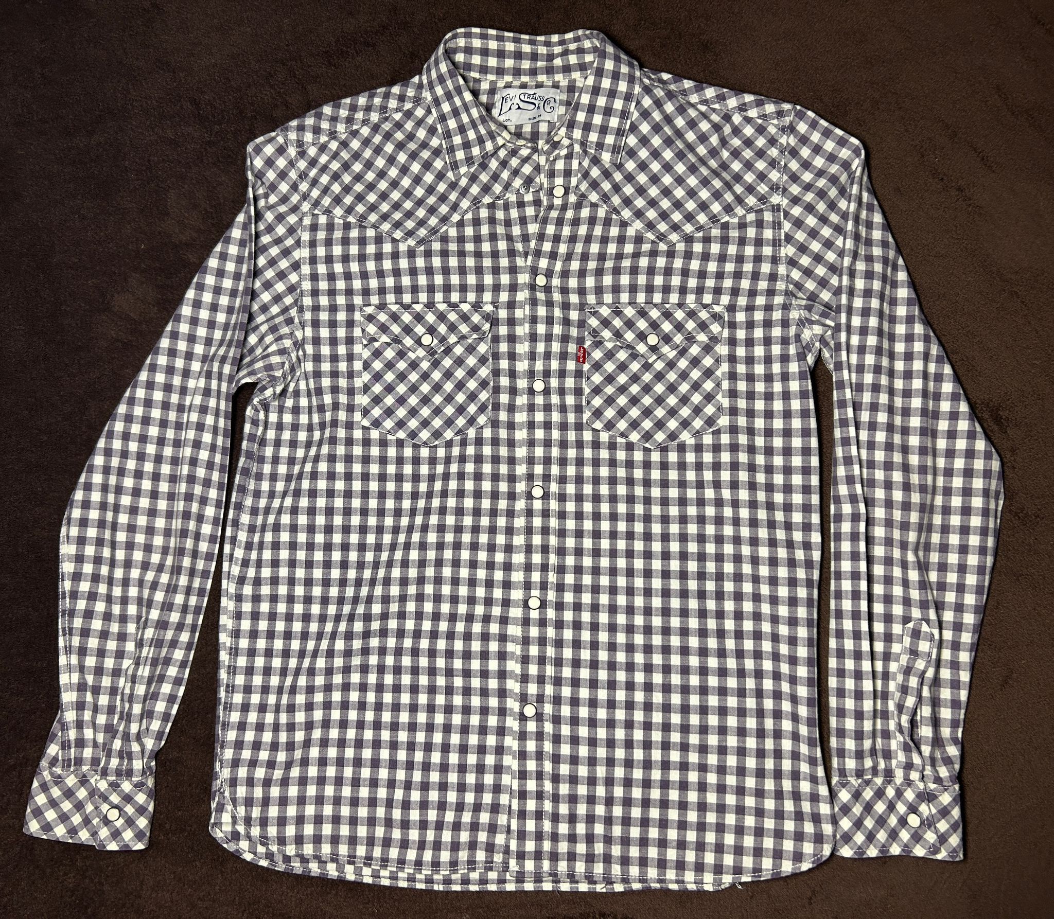 Levi's Vintage Clothing Vintage|Shirts Button Ups| Retro|Levi's Strauss &Co| M Size US M / EU 48-50 / 2 - 1 Thumbnail