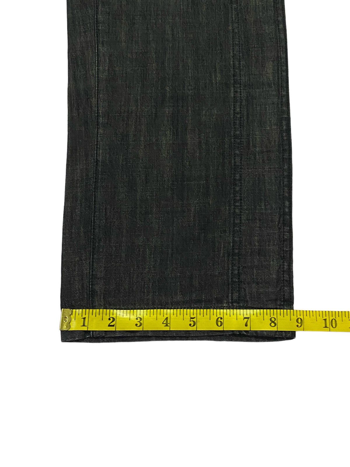 Final Home × Issey Miyake × Japanese Brand Rare🔥Final Home Denim Linen Pants Size US 34 / EU 50 - 10 Thumbnail