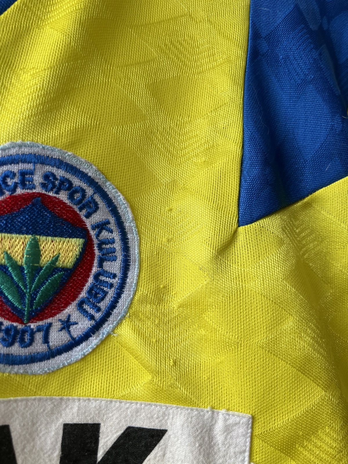 Vintage 1991/93 FENERBAHCE HOME RETRO REPLICA #8 SOCCER JERSEY SHIRT Size US M / EU 48-50 / 2 - 7 Thumbnail