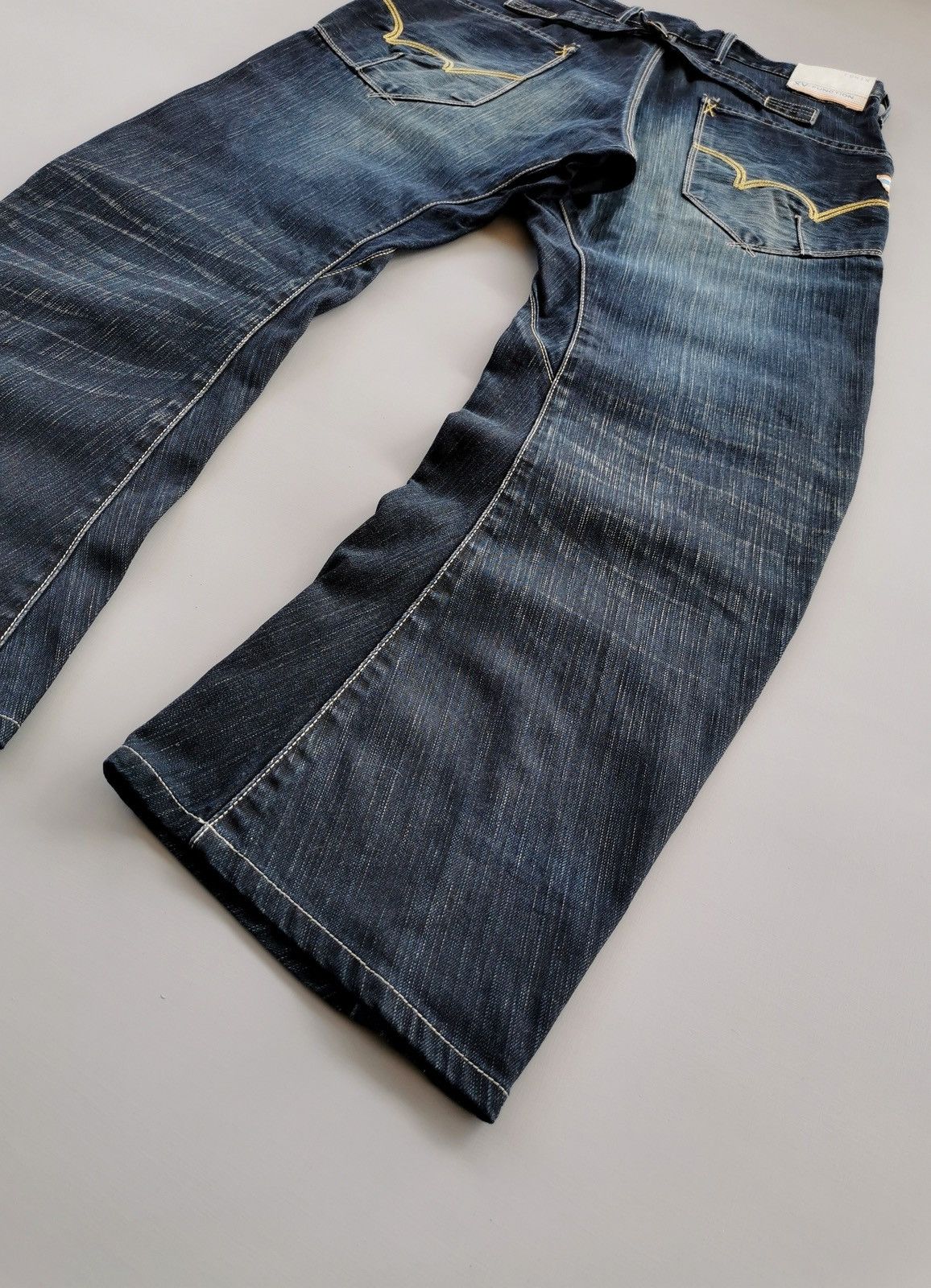 Edwin Loose Fit Edwin XV Function Bowleg Denim Jeans Size US 34 / EU 50 - 3 Thumbnail