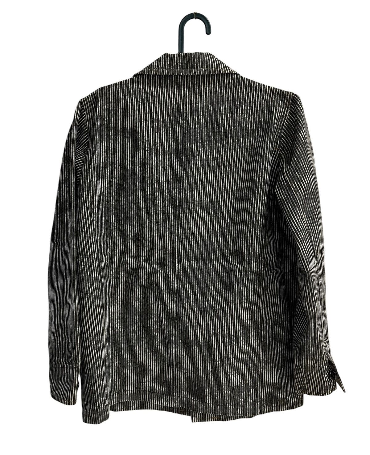 Japanese Brand Nationality + Name Grosbec Hickory Stripe Chore Coat Jacket Size US L / EU 52-54 / 3 - 2 Thumbnail