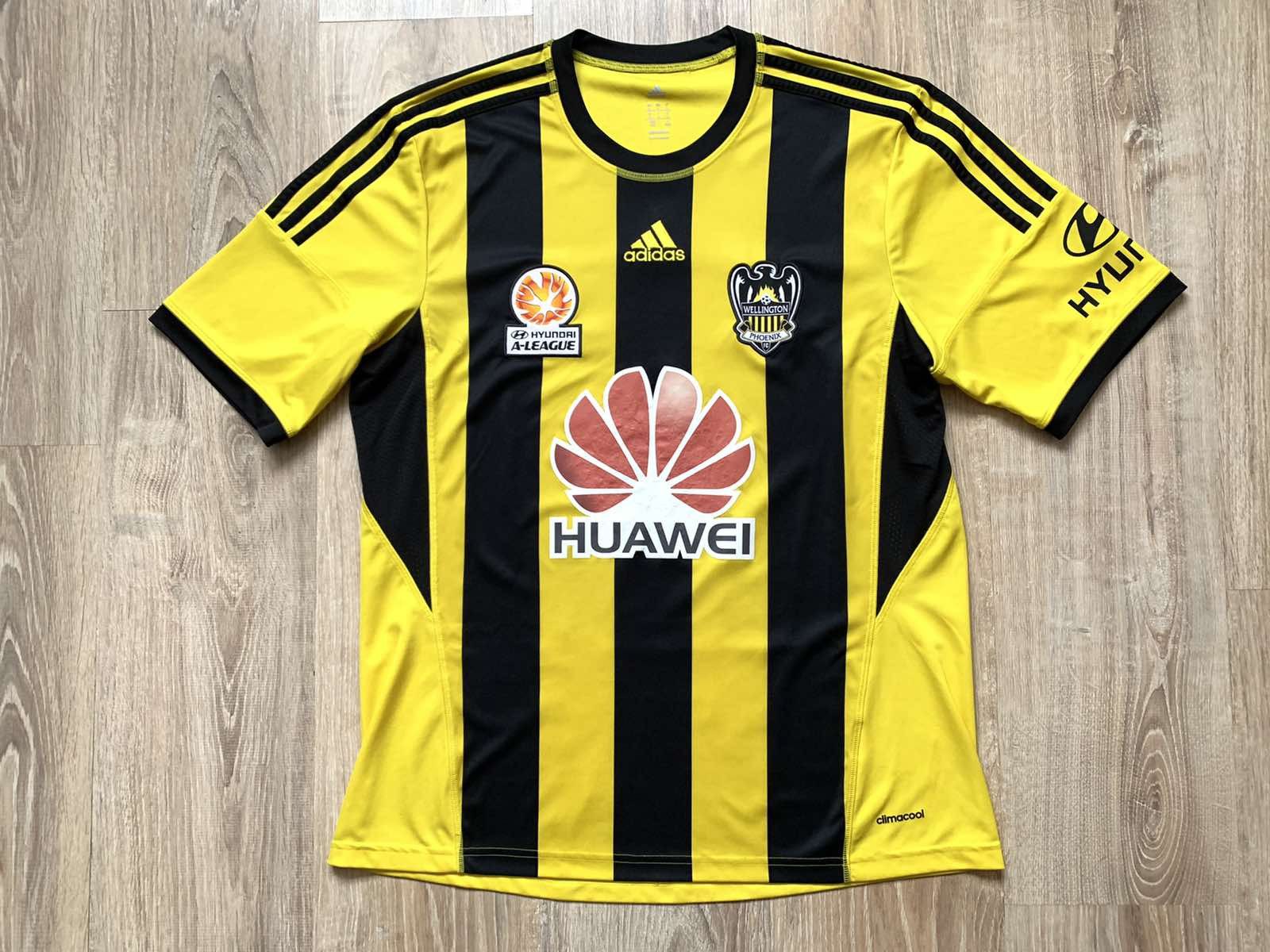 Adidas × Vintage Vintage Adidas Wellington Phoenix Home Shirt 2016-2017 Size US L / EU 52-54 / 3 - 1 Thumbnail
