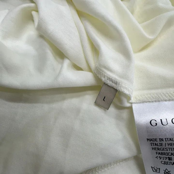 Gucci Gucci Gucci Logo Print Round Neck T-Shirt -2506 Size US L / EU 52-54 / 3 - 5 Thumbnail