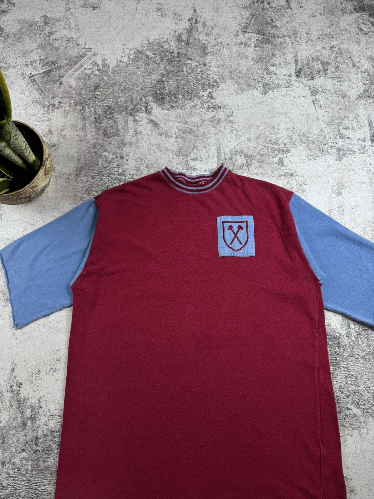 Vintage West Ham 1966 Arkwright Sportswear 48/120 cm XL Soccer Football Jersey T Shirt Size US XL / EU 56 / 4 - 4 Thumbnail
