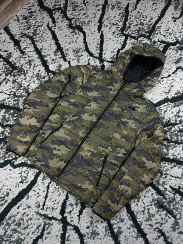 The North Face The North Face Nuptse 550 Down Jacket, Camo Green S tnf Size US S / EU 44-46 / 1 - 2 Thumbnail
