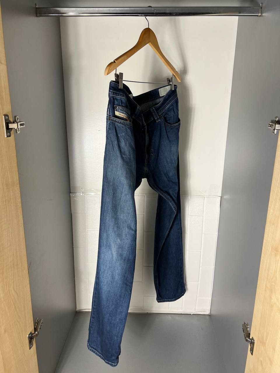 Diesel VINTAGE DIESEL INDUSTRY DENIM DIVISION RETRO JEANS CASUAL Size US 34 / EU 50 - 3 Thumbnail