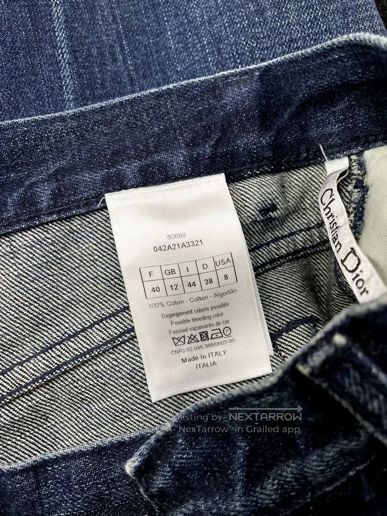 Dior Dior Blue Jeans Size 26" / US 2 / IT 38 - 4 Thumbnail