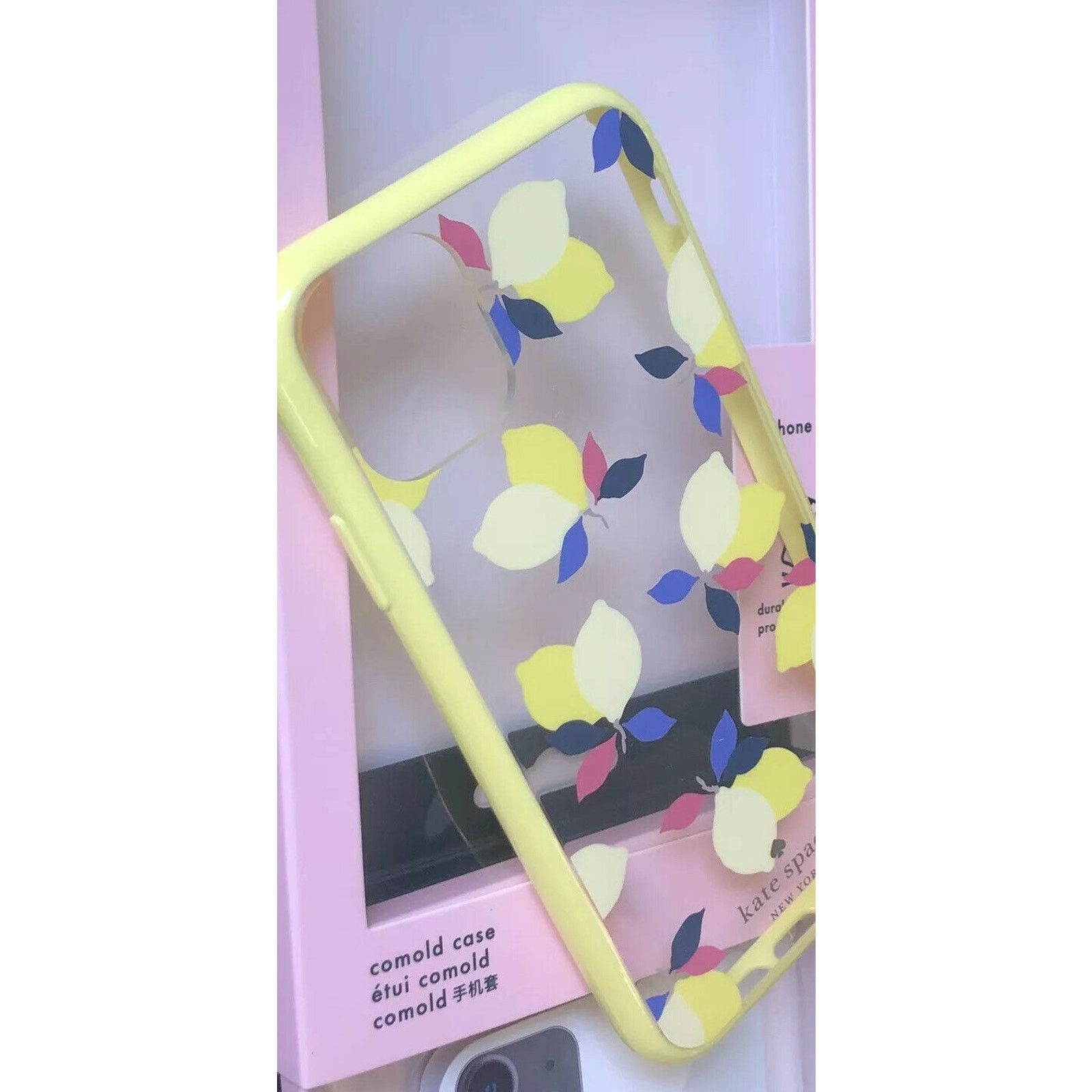 Kate Spade Kate Spade Clear Lemons Prints IPhone 11 Pro New Phone Case Size ONE SIZE - 5 Thumbnail