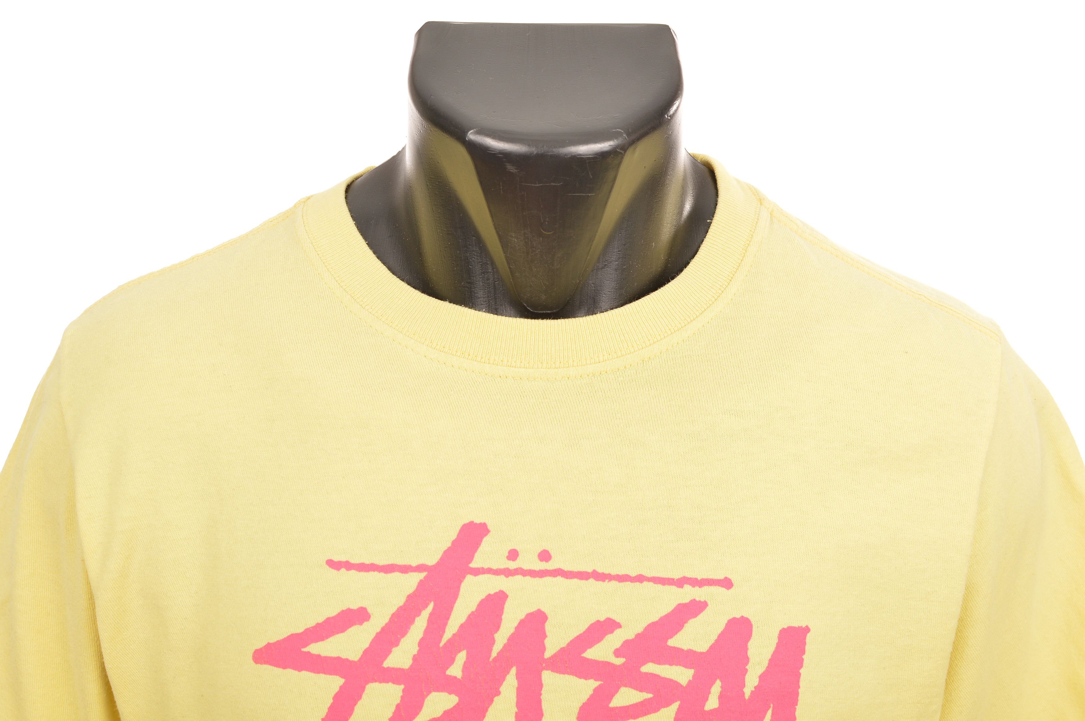 Stussy DDP Stussy Big Logo Yellow T-Shirt Size US M / EU 48-50 / 2 - 2 Thumbnail