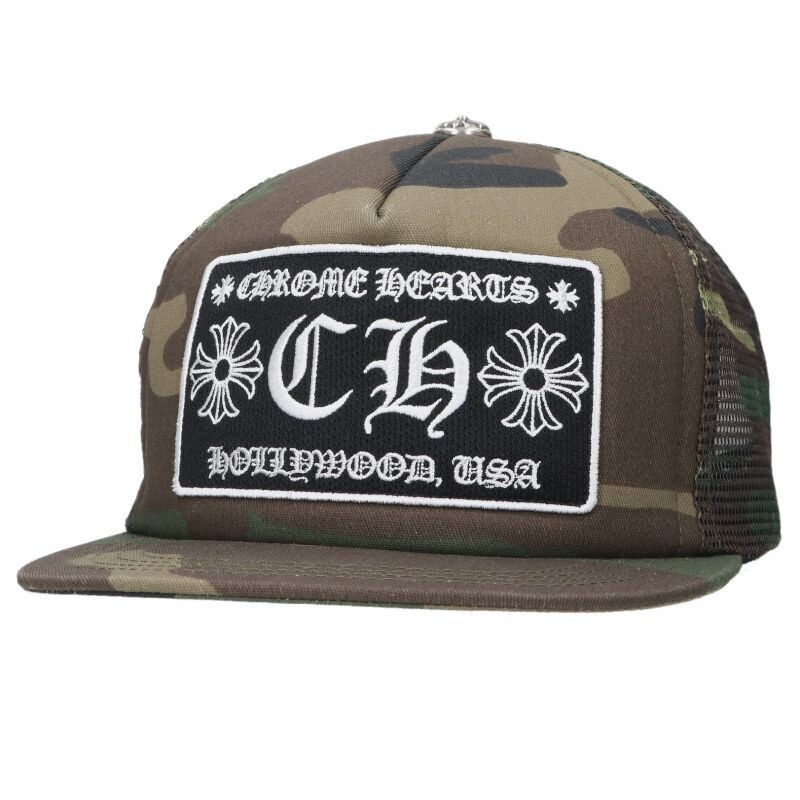 Chrome Hearts CHROME HEARTS Camouflage Mesh Trucker Cap Size ONE SIZE - 1 Thumbnail