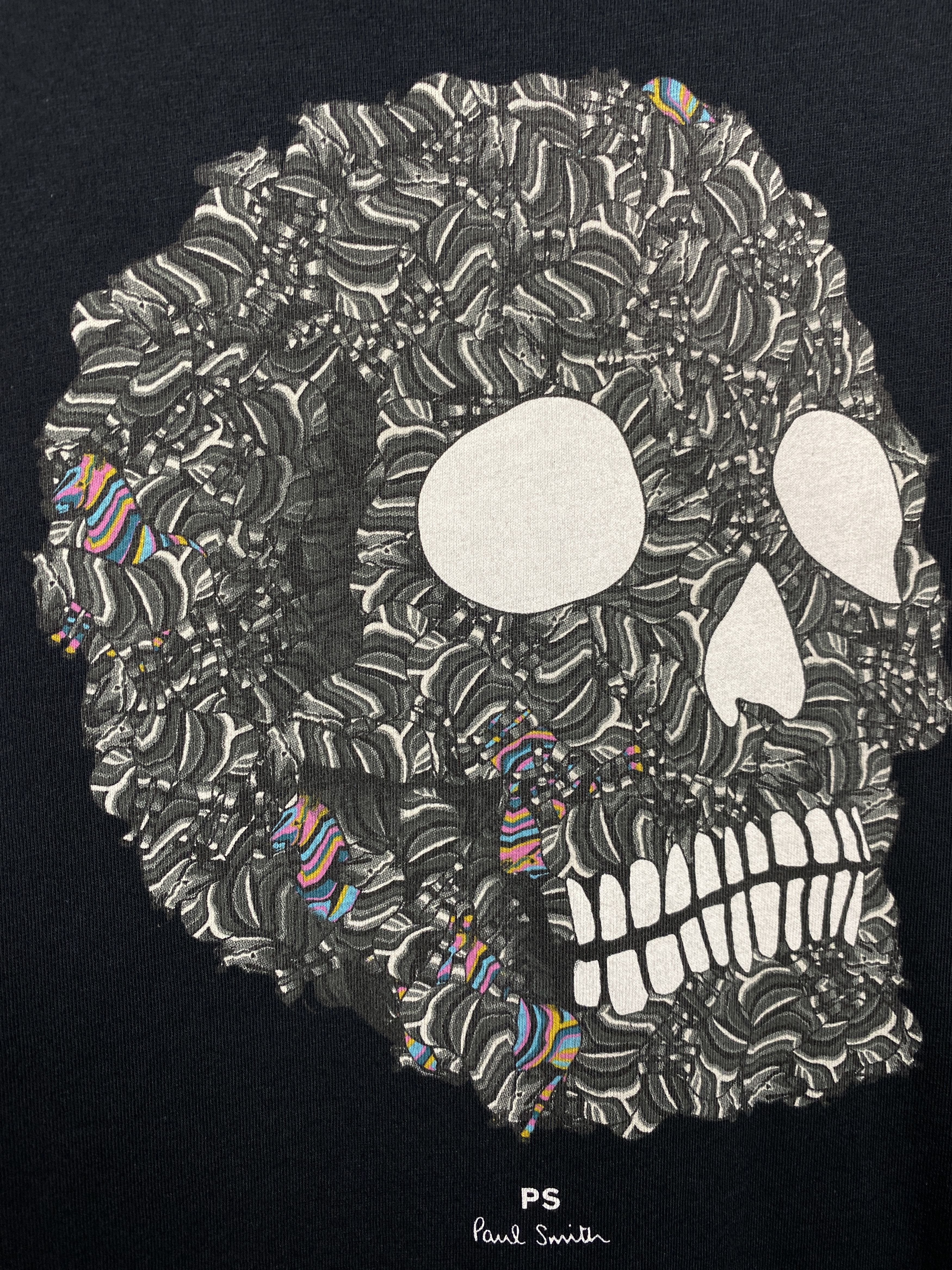 Paul Smith Paul Smith Mens Crew Neck Scull T-Shirt Size US L / EU 52-54 / 3 - 3 Thumbnail