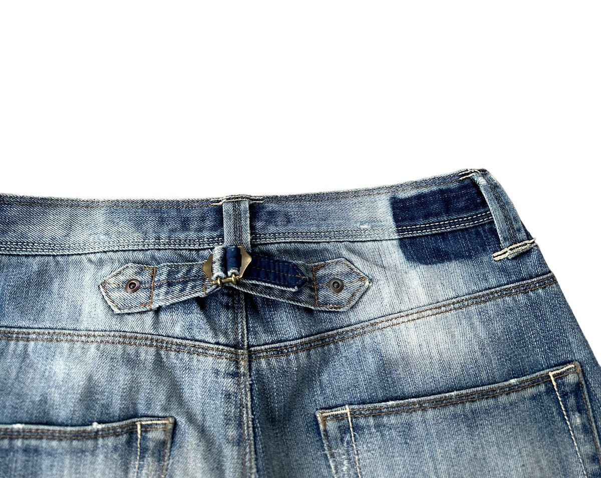 Japanese Brand Bite blue flared denim jeans Size US 30 / EU 46 - 9 Thumbnail