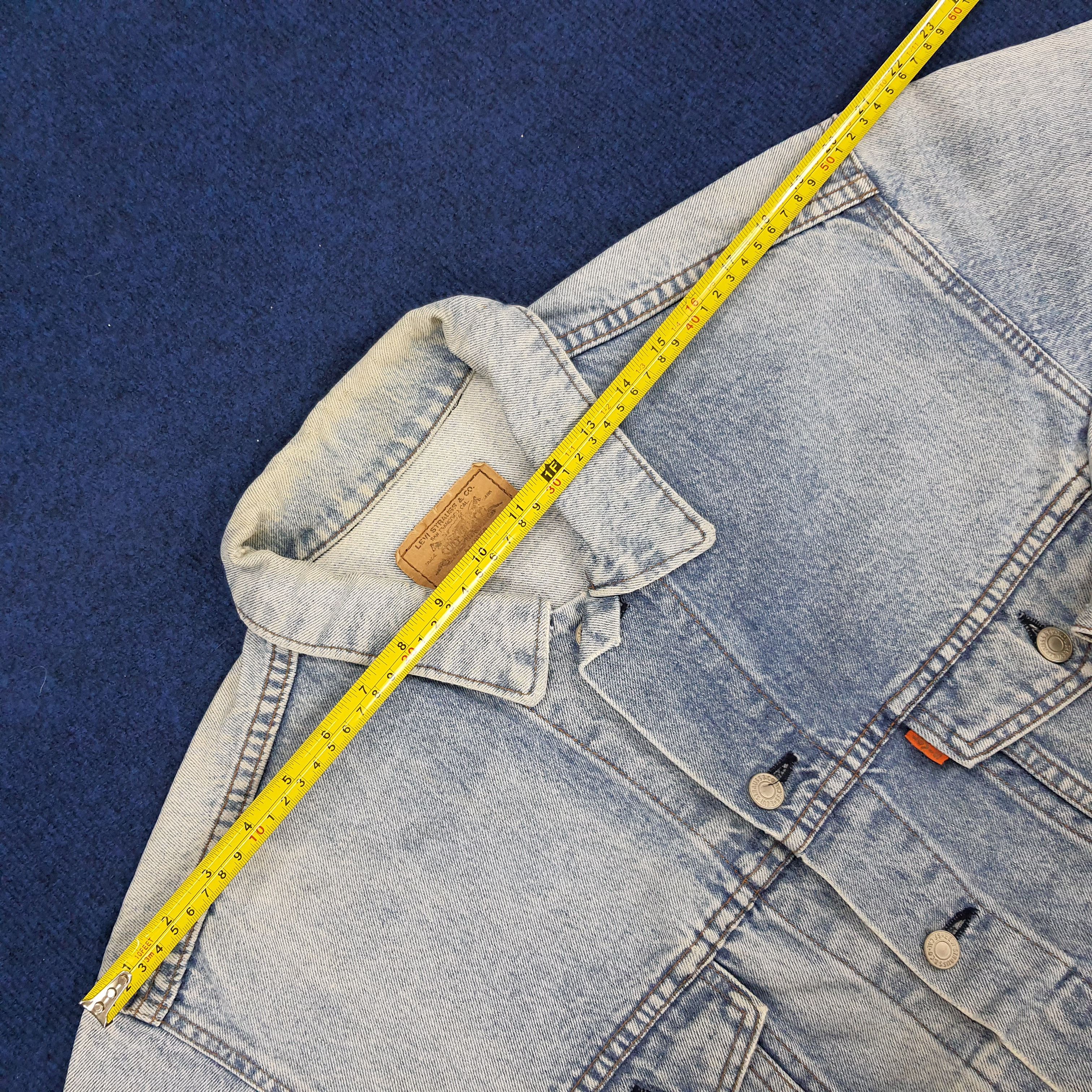 Levi's × Vintage Vintage Levi's X Number Nine Custom Logo Denim Jacket Size US XL / EU 56 / 4 - 8 Thumbnail