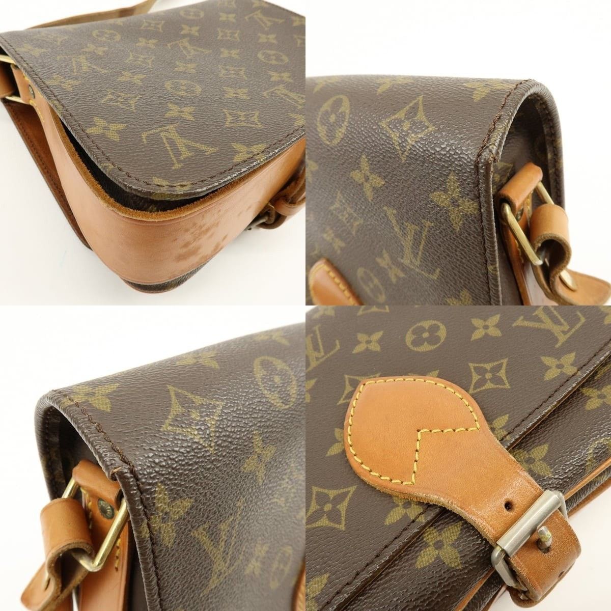 Louis Vuitton Louis Vuitton Monogram Cartouchiere MM Shoulder Bag Size ONE SIZE - 6 Thumbnail