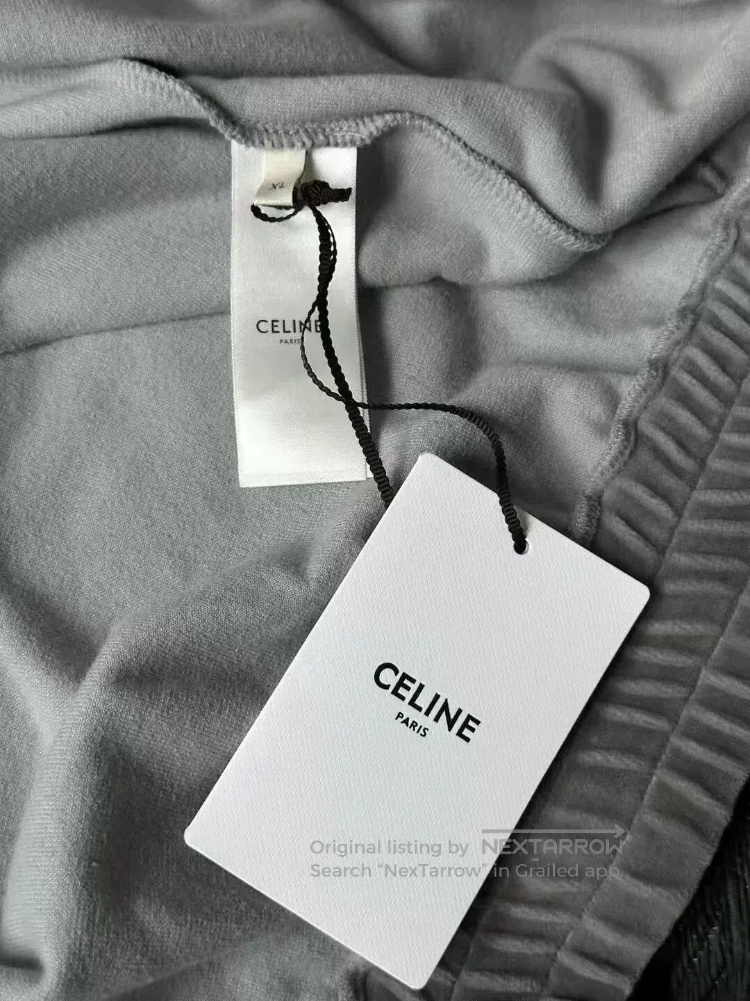 Celine celine blue velvet jacket in size L. Size L / US 10 / IT 46 - 6 Thumbnail