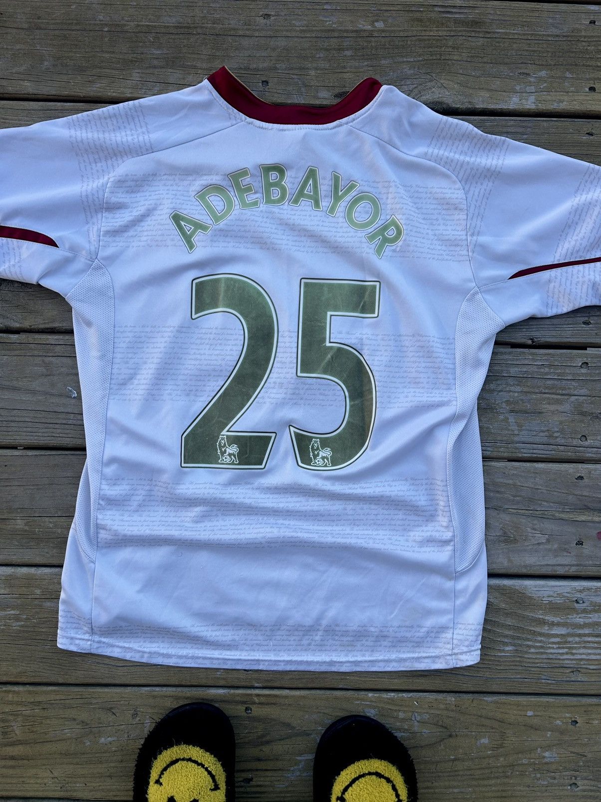 Nike Official Arsenal 2007-08 Away Jersey ADEBAYOR #25 Nike Size US XL / EU 56 / 4 - 5 Thumbnail