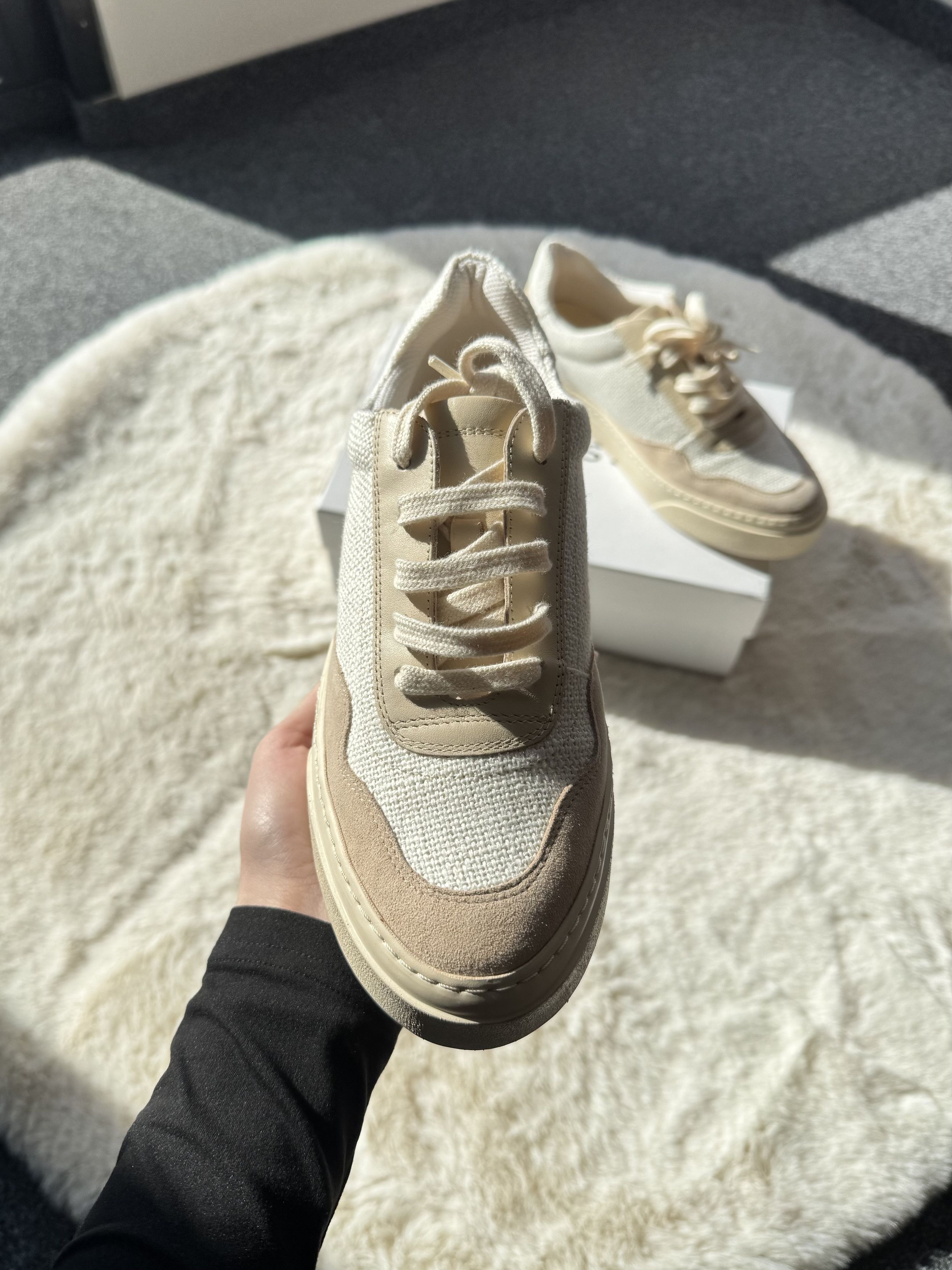 Reiss Reiss Women's Sneakers Leanne-Low Top Sneaker Size US 8.5 / IT 38.5 - 9 Thumbnail