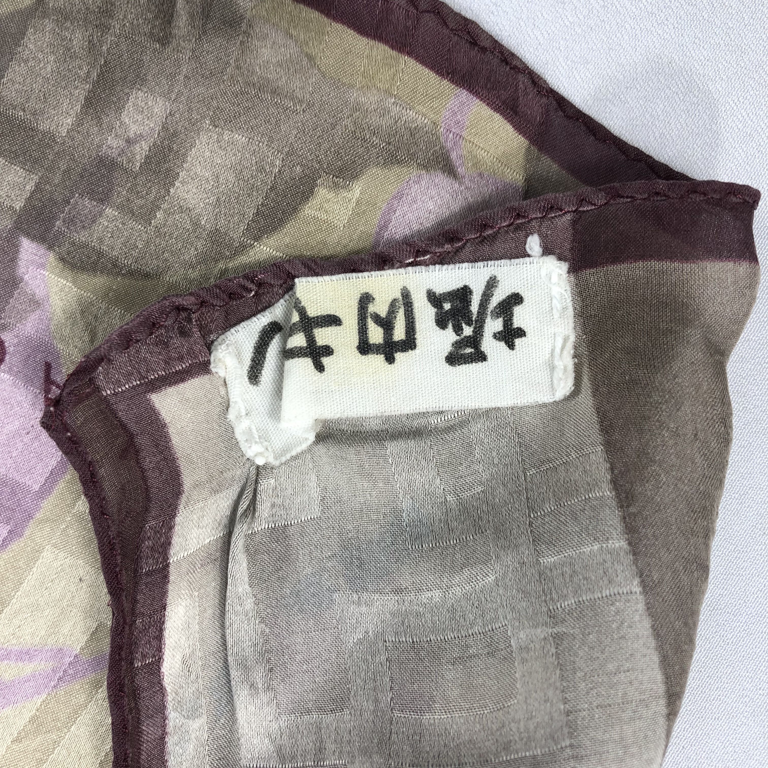 Vintage Vintage Balenciaga Silk Scarf Size ONE SIZE - 5 Thumbnail