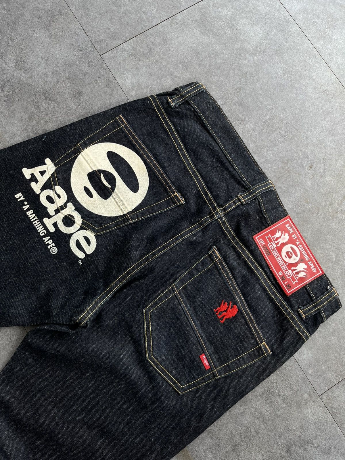 Aape Aape by A Bathing Ape Denim Size US 31 - 4 Thumbnail