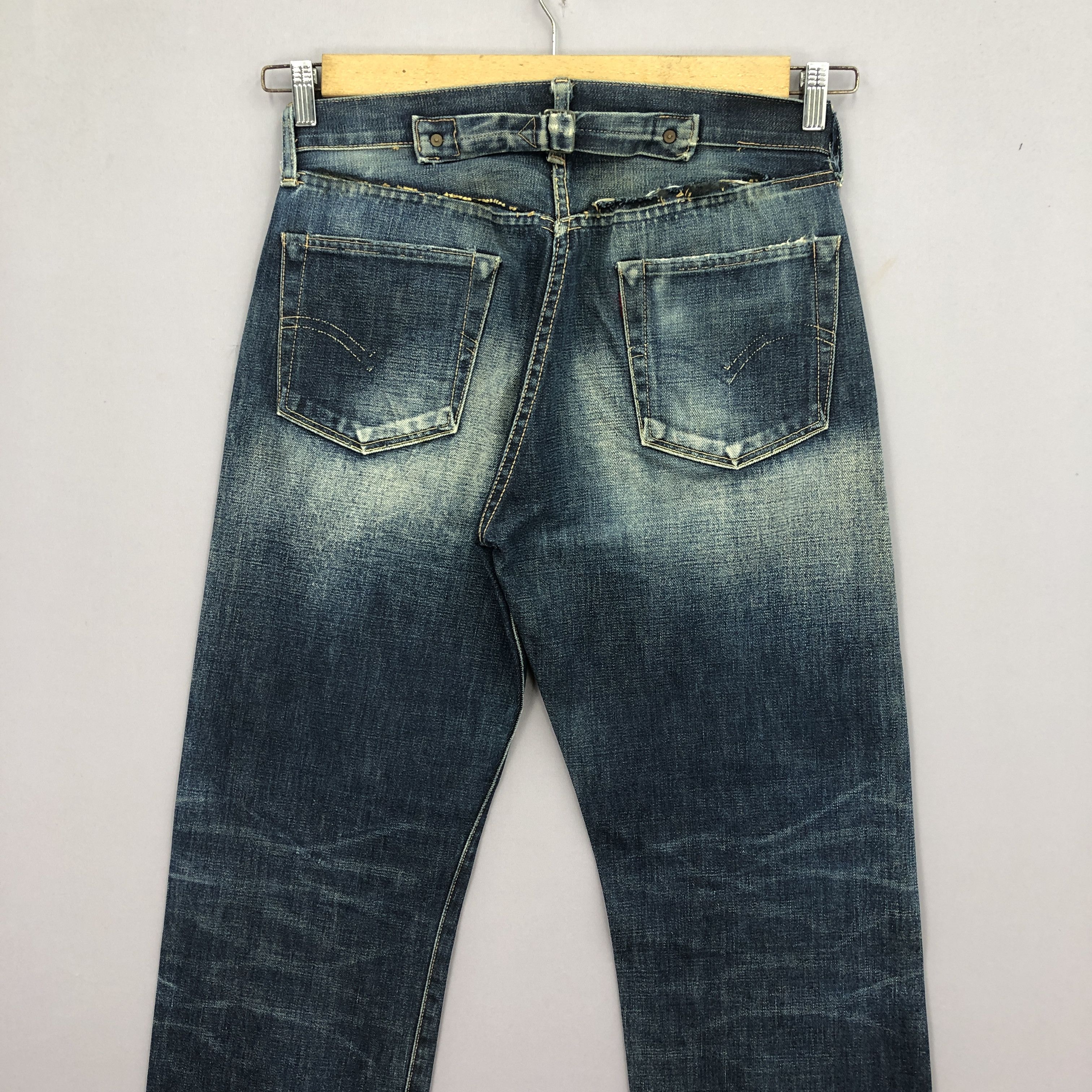 Levi's Vintage Levis 501 Selvedge Jeans Levi's Buckle Back Denim Size US 30 / EU 46 - 4 Thumbnail