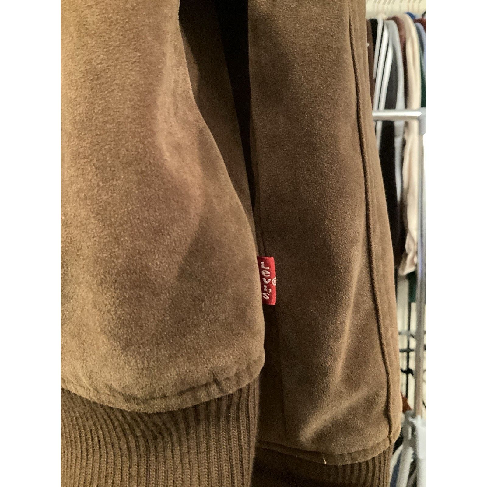Levi's Levi’s Velvet/Velour Jacket Dress Workwear Streetwear Coat Size US L / EU 52-54 / 3 - 6 Thumbnail