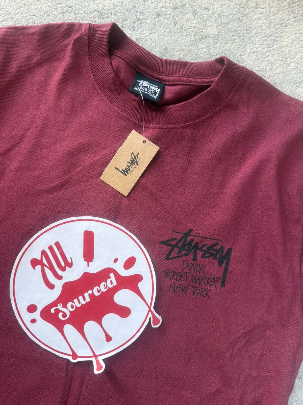 Dover Street Market × Stussy Stussy DSM New York NY Chapter T Shirt Size US M / EU 48-50 / 2 - 2 Thumbnail