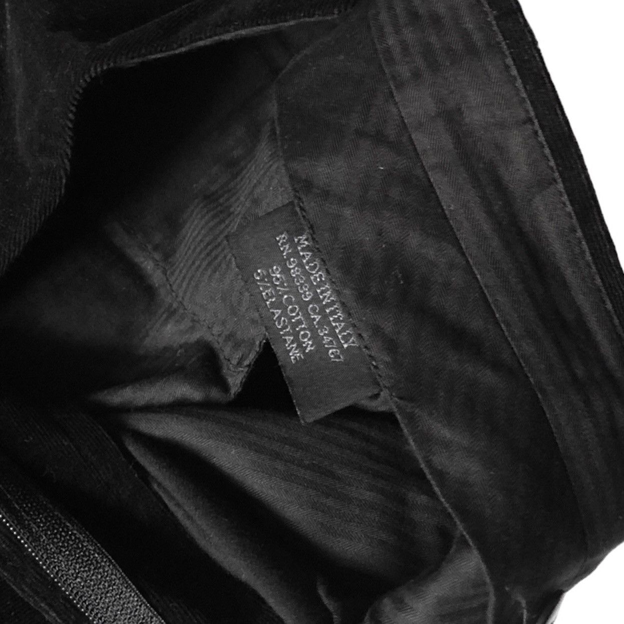 Prada 🧿corduroy tailored trousers/pants asphalt grey Size US 32 / EU 48 - 3 Thumbnail