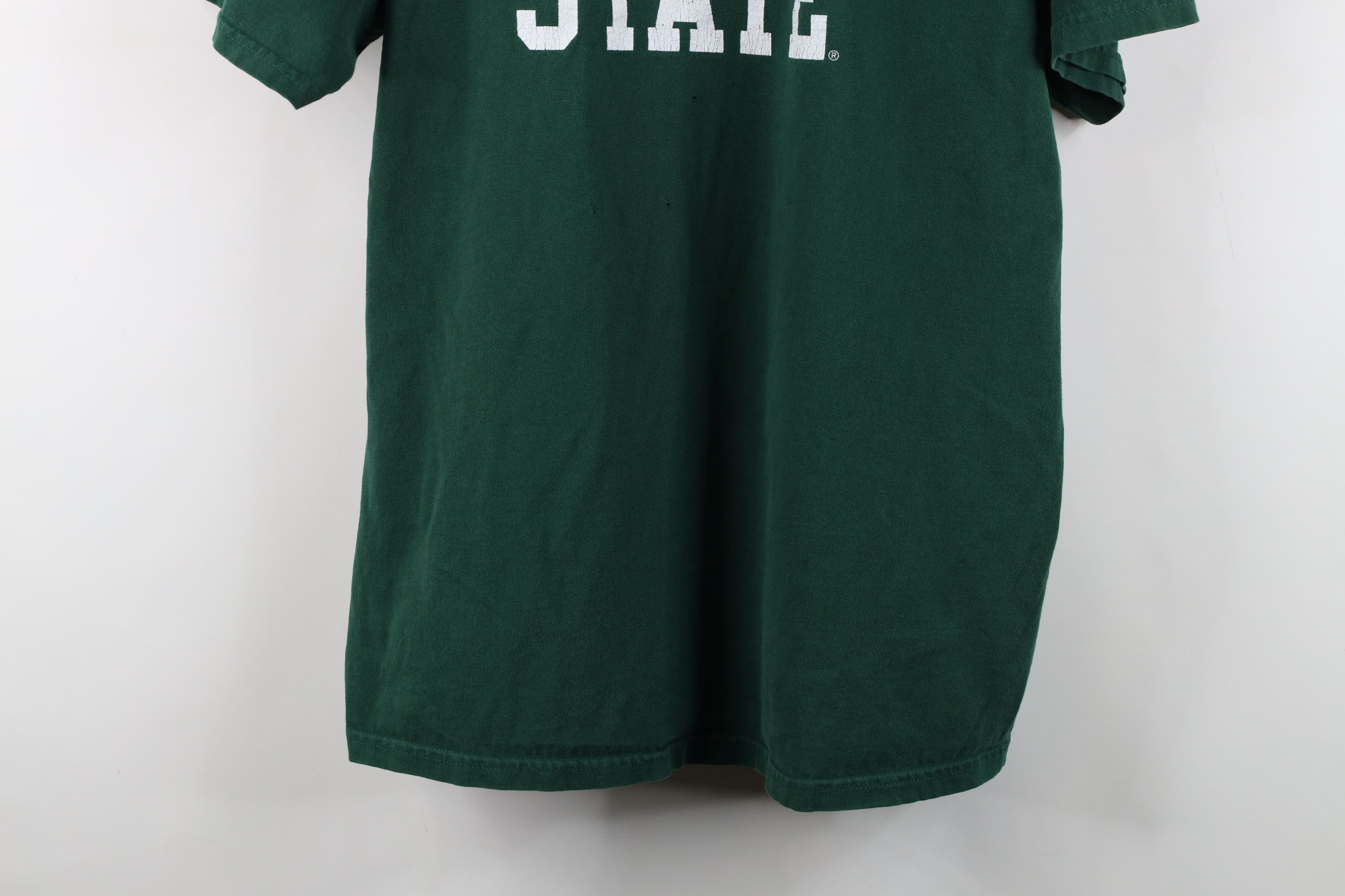 Vintage Vintage 90s Y2K Michigan University Short Sleeve T-Shirt Size US XL / EU 56 / 4 - 3 Thumbnail
