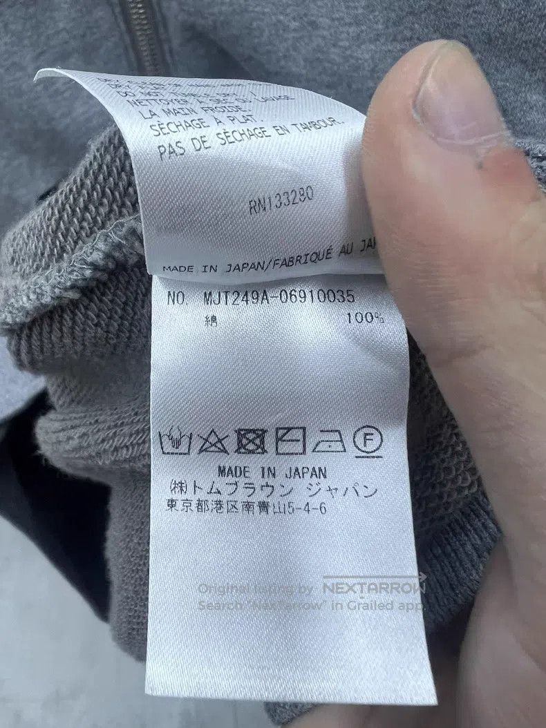 Thom Browne Thom Browne Gray Zip Jacket Size US L / EU 52-54 / 3 - 6 Thumbnail