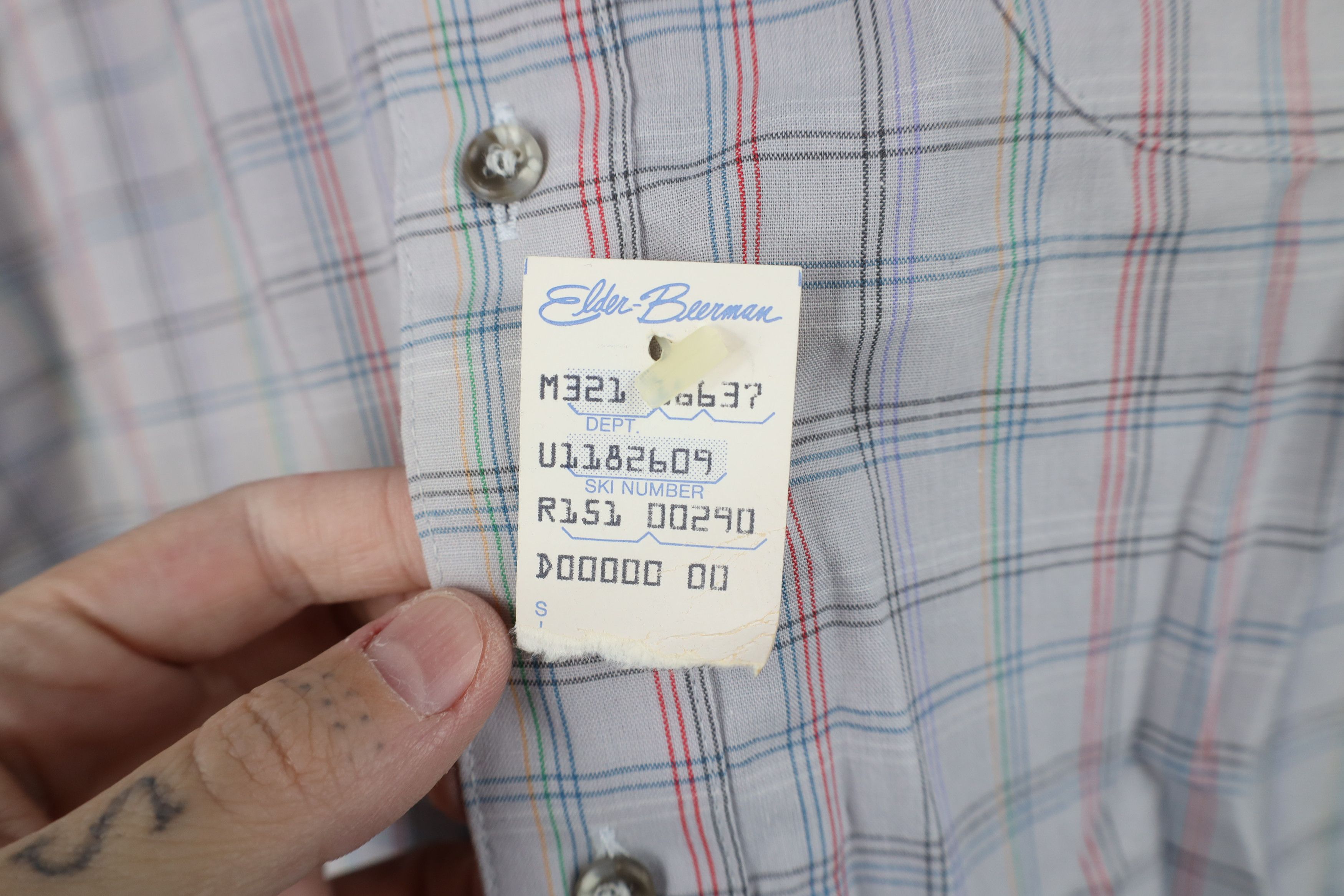 Vintage Deadstock Vintage 80s 90s Streetwear Button Down Shirt Size US M / EU 48-50 / 2 - 4 Thumbnail