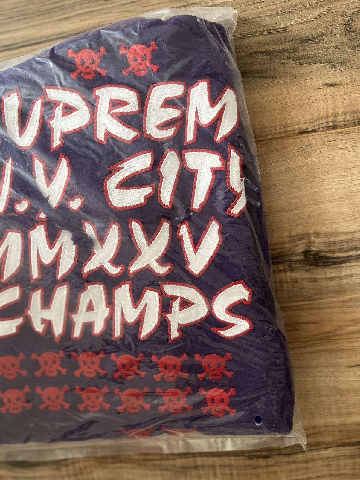 Supreme Supreme League Champs Zip Up Hooded Sweatshirt Size US XL / EU 56 / 4 - 4 Thumbnail