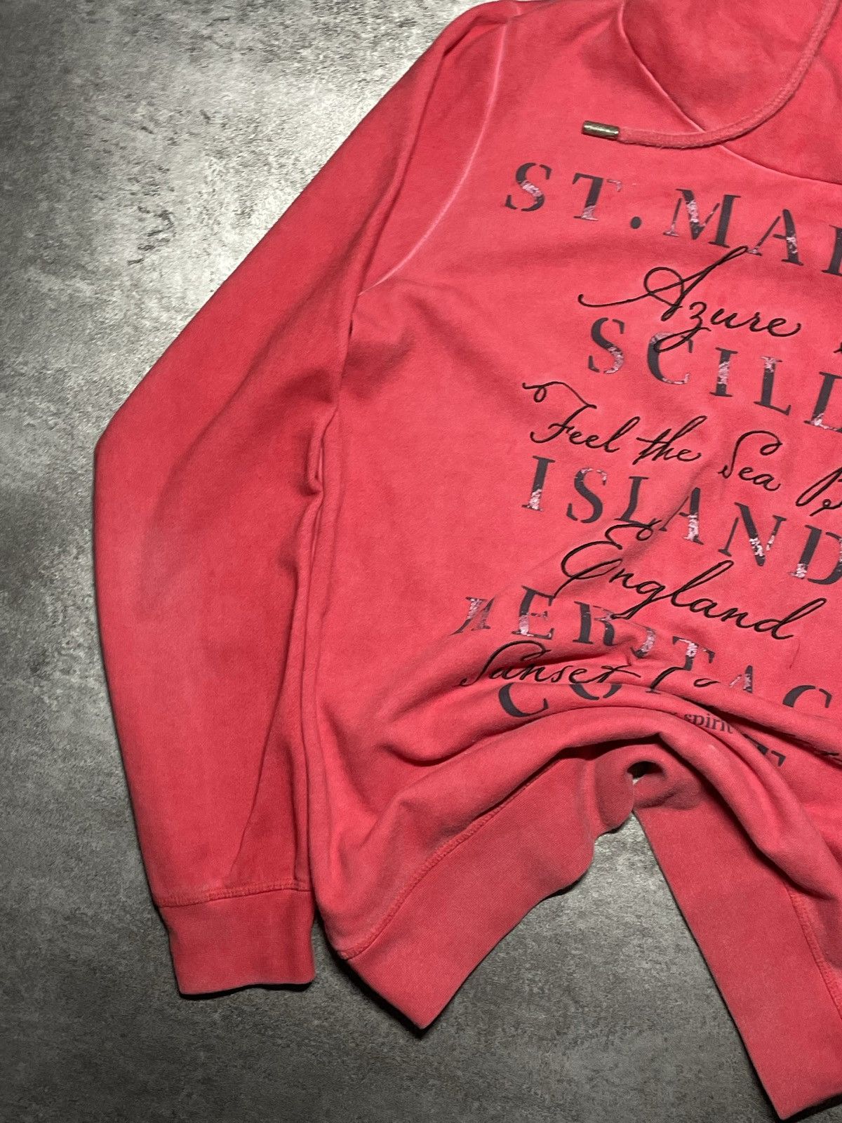 Vintage Vintage Hoodie Spellout Cozy Thick Rare Streetwear Size S / US 4 / IT 40 - 2 Thumbnail