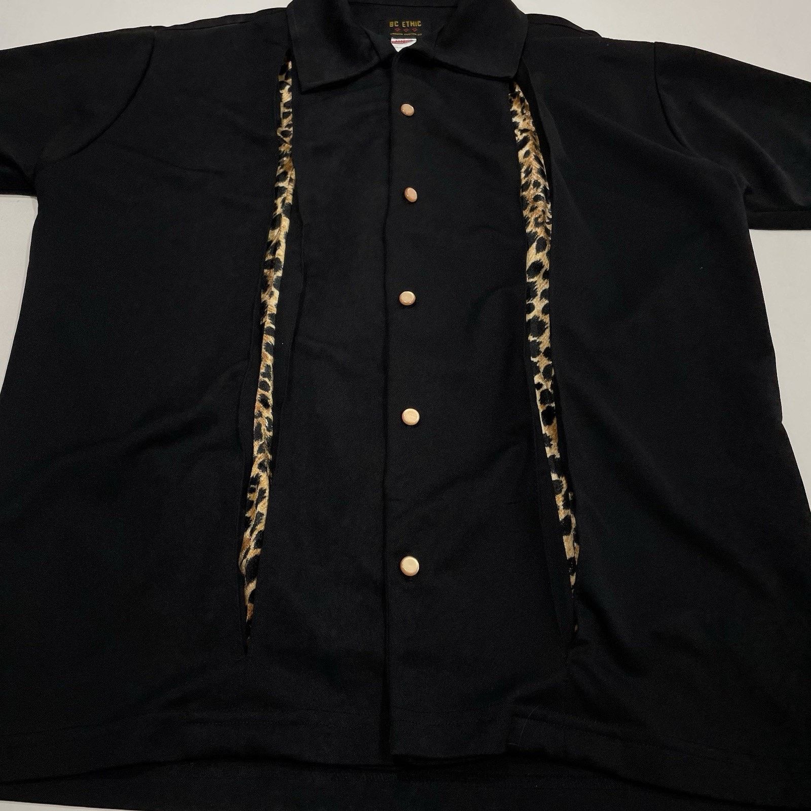 Bc Ethic BC Ethic Camp Shirt M Black Leopard Retro Lounge Bowling Size US M / EU 48-50 / 2 - 3 Thumbnail