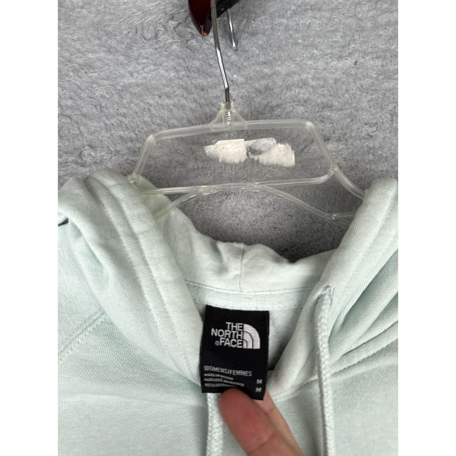 The North Face The North Face Hoodie Womens Medium Green Box Logo Pullover Jersey Sweatshirt Size M / US 6-8 / IT 42-44 - 7 Thumbnail
