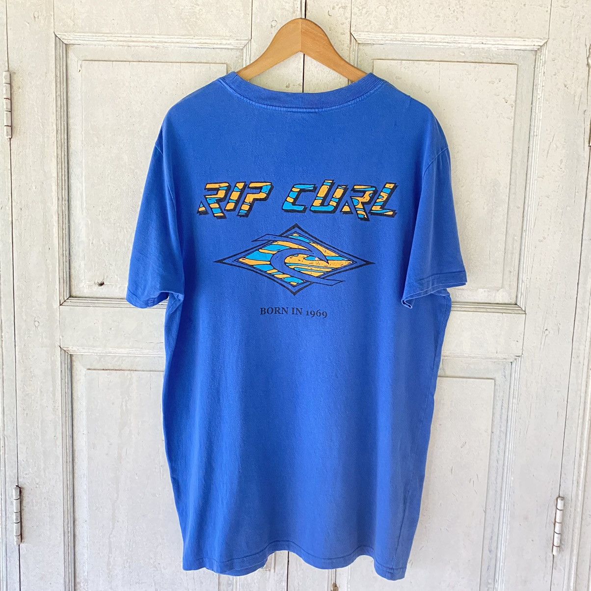 Thrashed Faded Rip Curl Australian Surfing Tee