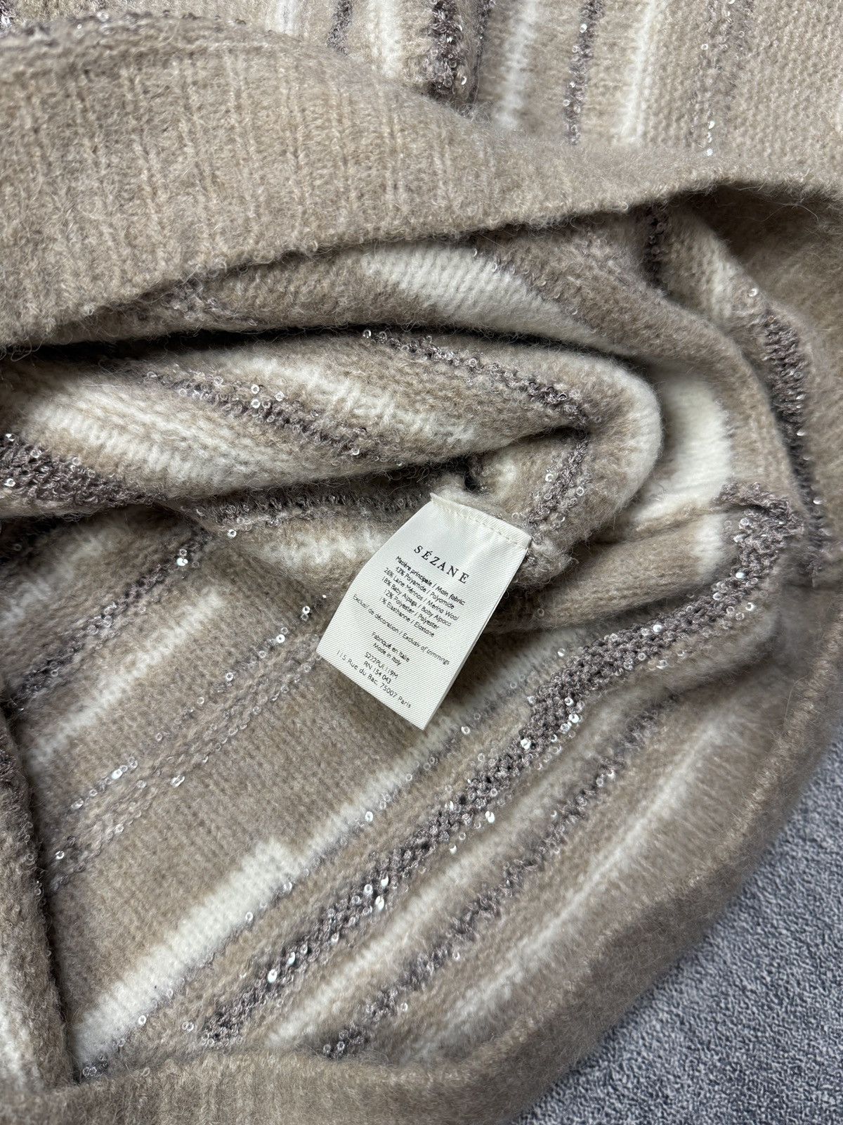 Sezane Sezane Crazy Sweater Wool Knit Size S / US 4 / IT 40 - 10 Thumbnail