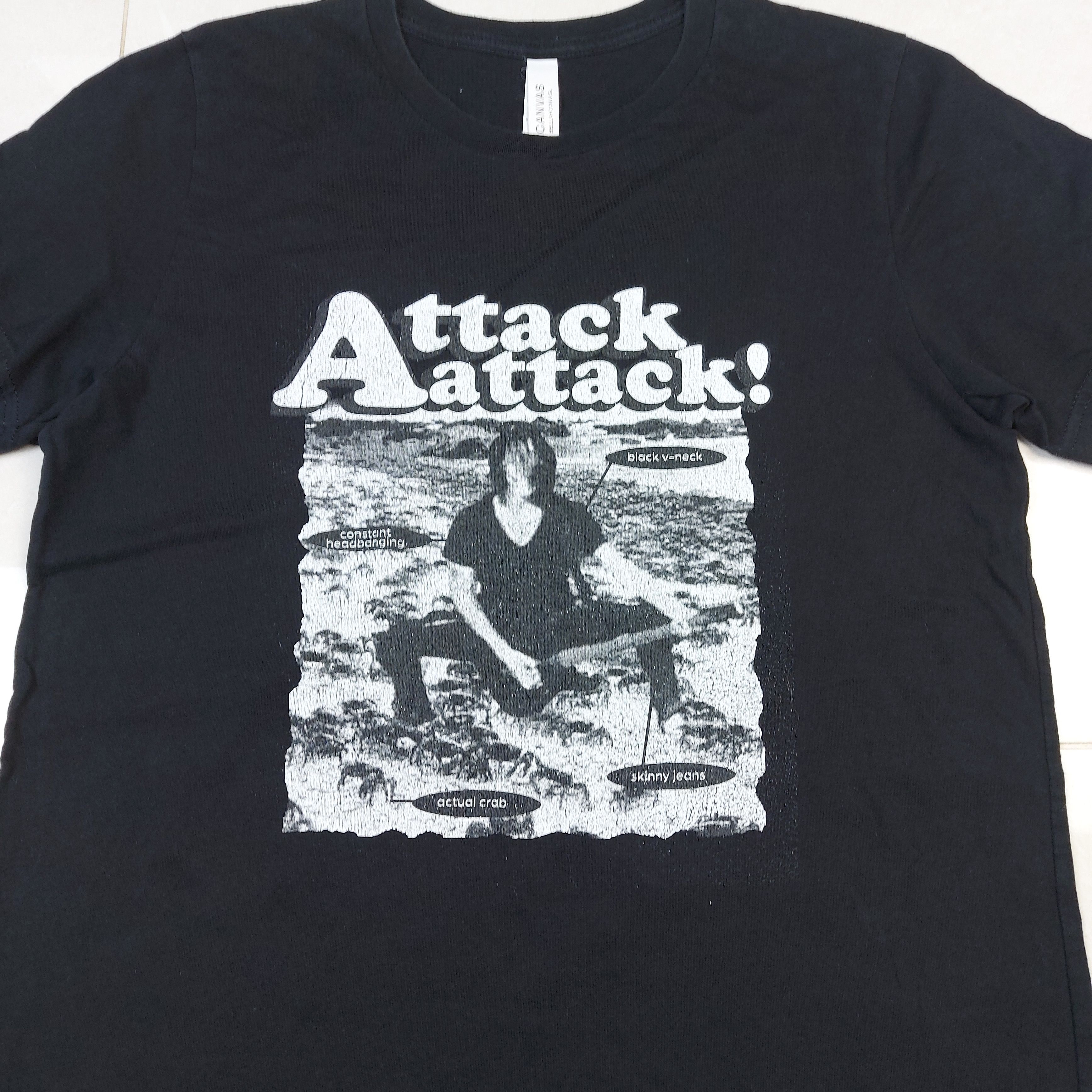 Band Tees Attack Attack! Band Crabcore Emo Era TEE Size US M / EU 48-50 / 2 - 8 Thumbnail