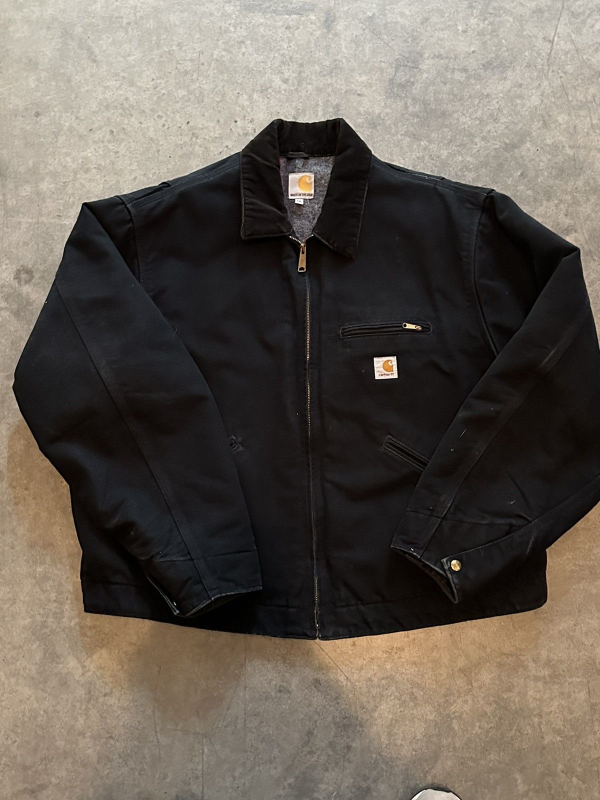 Vintage Carhartt detroit jacket made in USA 2XL