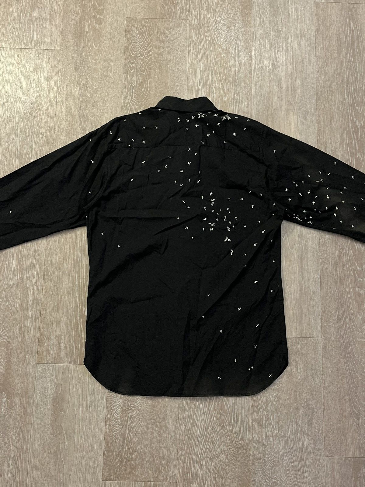 Undercover AW02 Witches Cell Division Cross Button Up Shirt Size US M / EU 48-50 / 2 - 4 Thumbnail